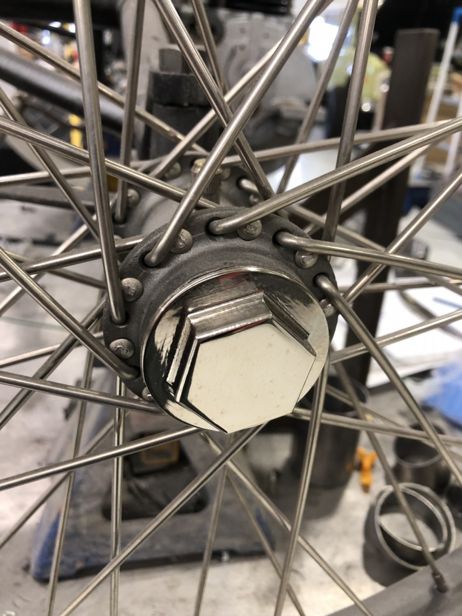 Wheel Hub - Nickel Plated
